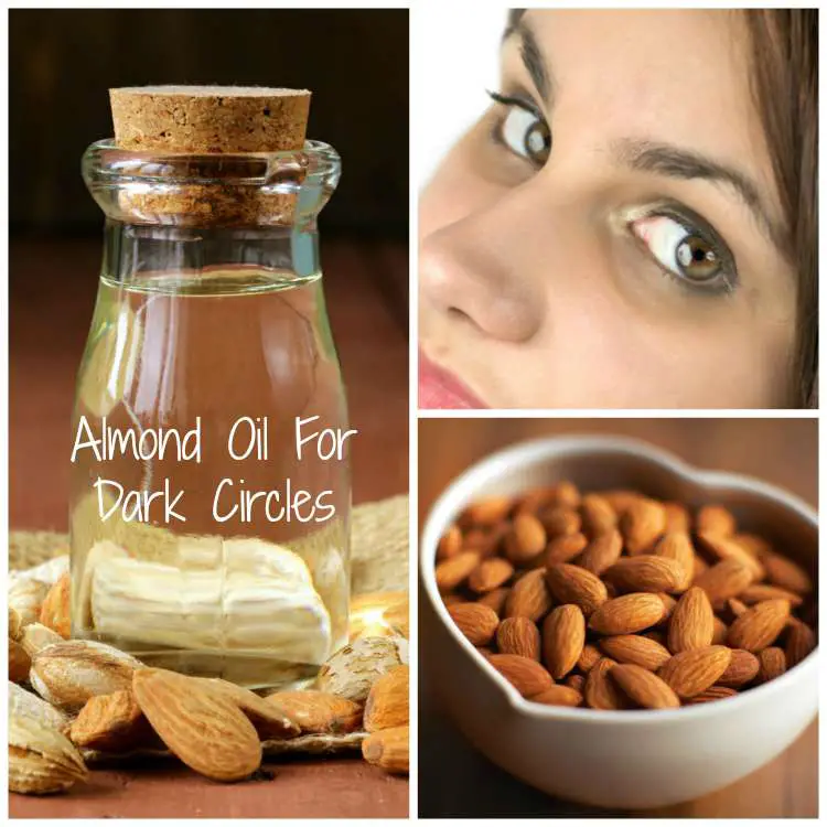Image result for almond oil to get rid of dark circles naturally